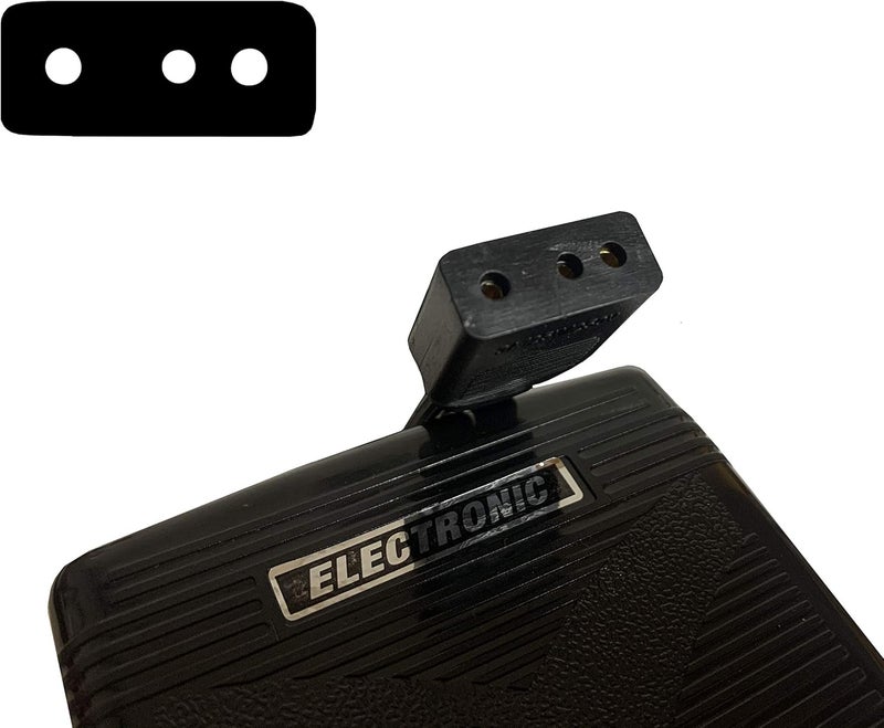 HimaPro Foot Control Pedal and Power Cord for Domestic and Imported Sewing Machines - Variable Speed Control (Kenmore 3 Pin 032270116) - Image 2